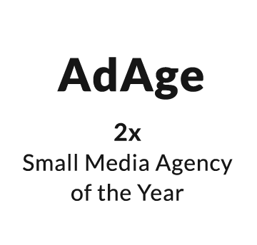 2x Ad Age Media Agency of the Year Winner