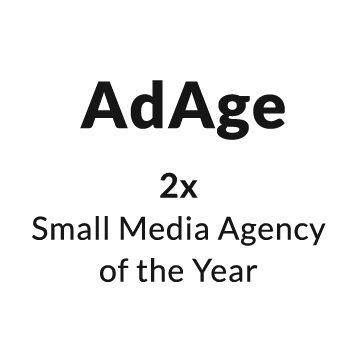 Ad Age Small Agency Awards — Media Agency of the Year (2X)